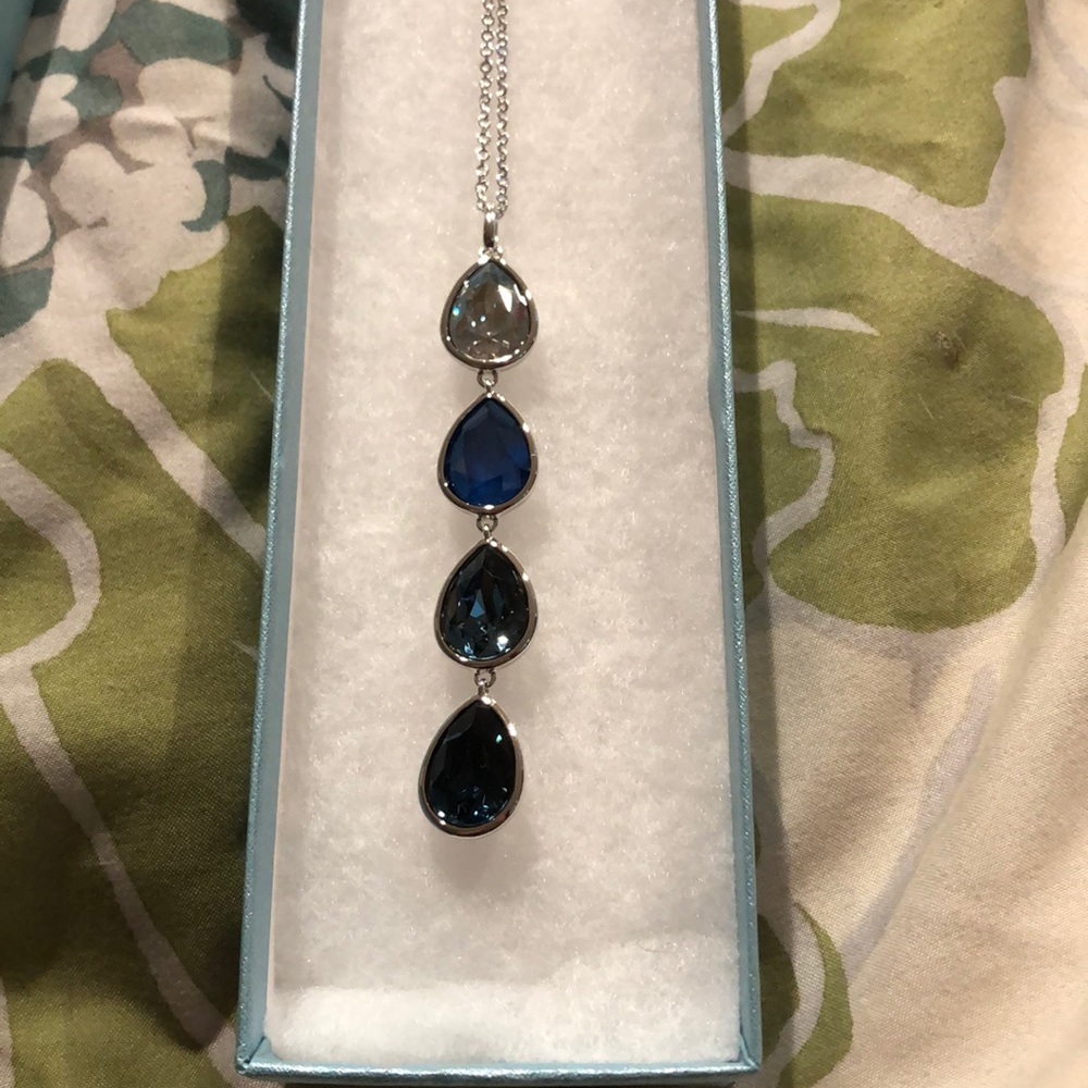 Sea Level Pendant Touchstone Crystal Swarovski